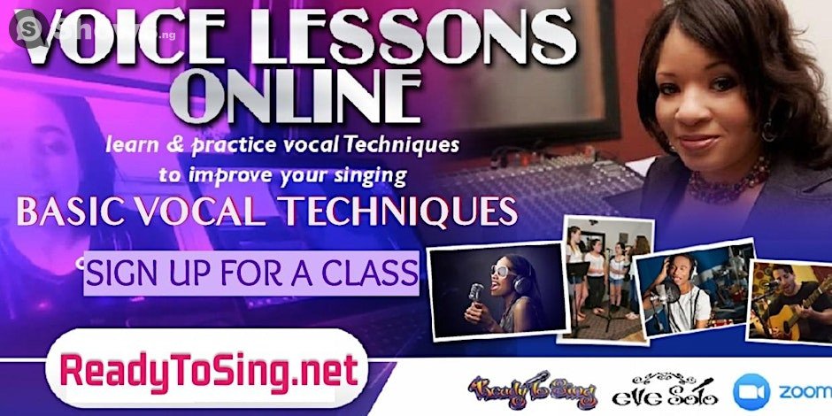 Voice Lessons - Singing Techniques - Online