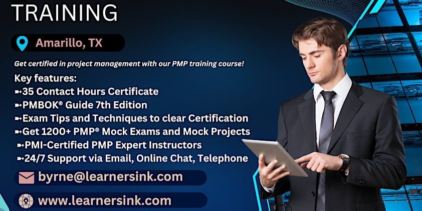 Confirmed 4 Day PMP exam prep workshop in Amarillo, TX